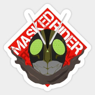 Masked Rider Sticker